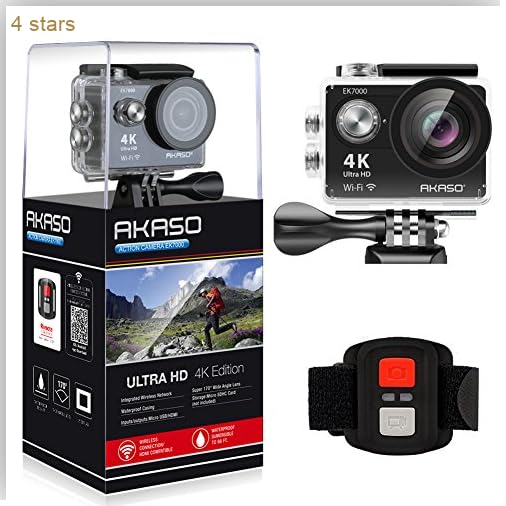 AKASO EK7000 Sports Waterproof Camcorder Top Rated Best Sellers